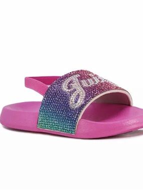Juicy Couture Toddler Girls Slides | Size 6M